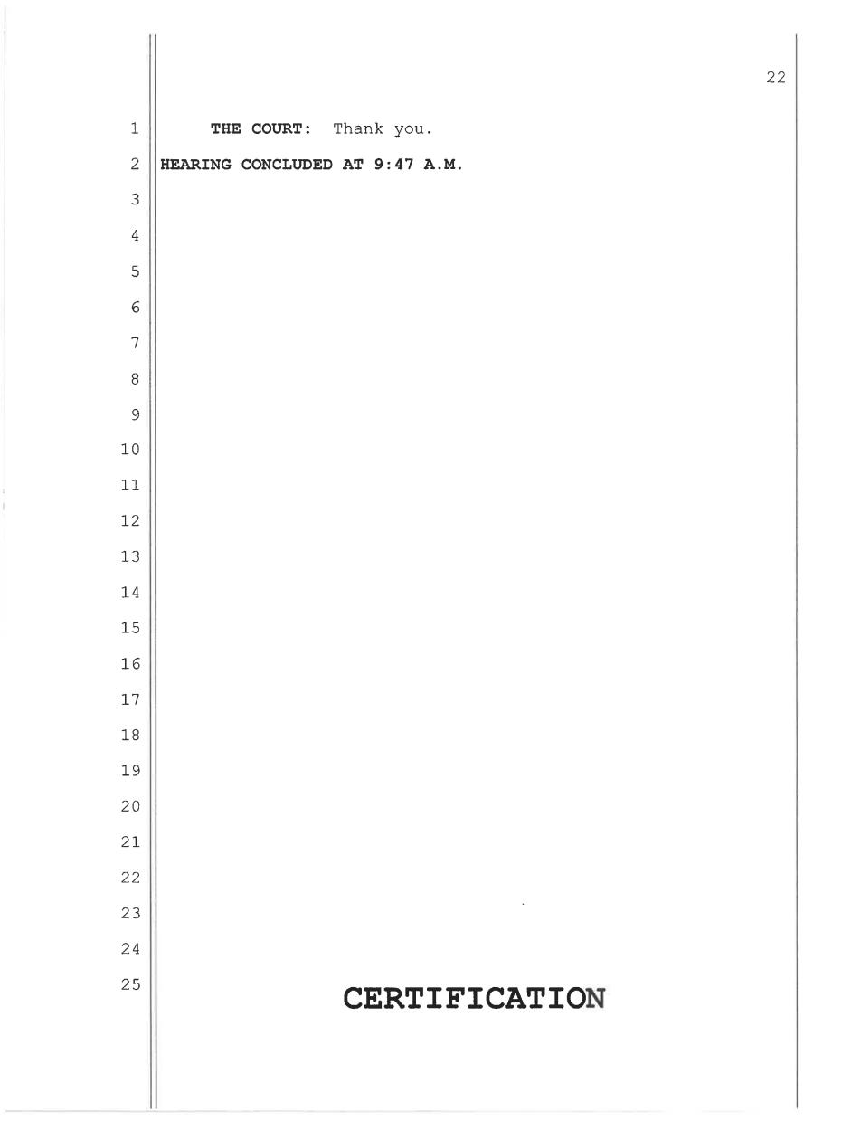 May 11, 2026 nolo contendere plea hearing transcript page 22, Commonwealth v. White